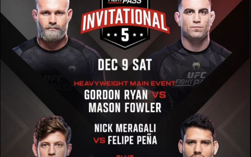 Image for Gordon Ryan Match-up Announced for UFC Fight Pass Invitational 5